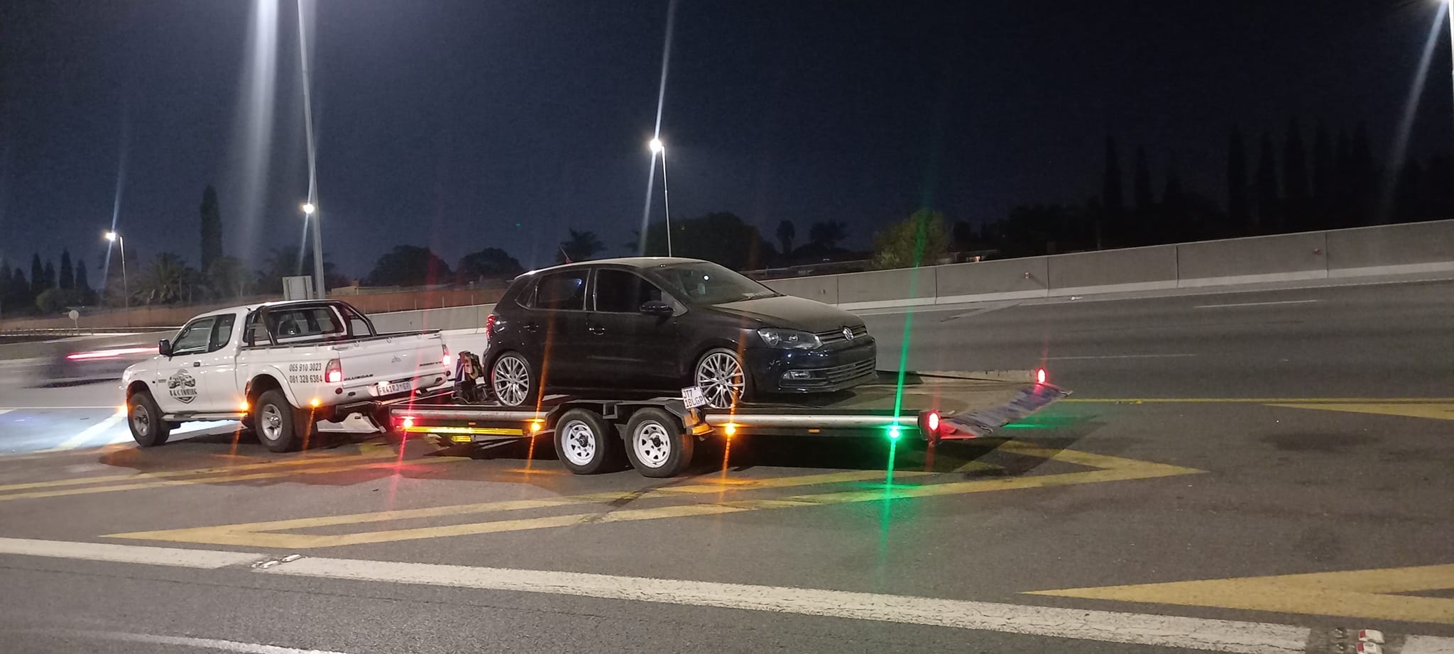 Tow truck Irene estate response